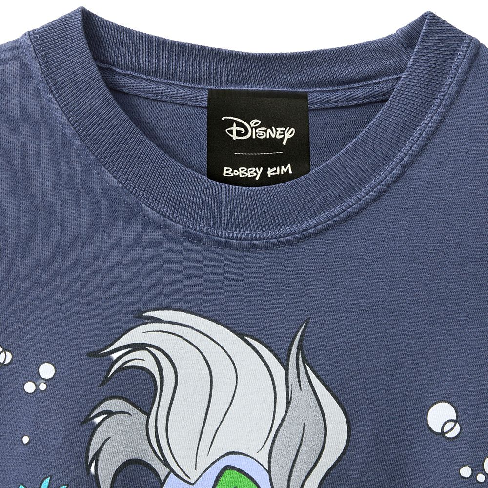 The Little Mermaid Disney | Bobby Kim T-Shirt for Adults &ndash; Navy &ndash; Limited Time Release
