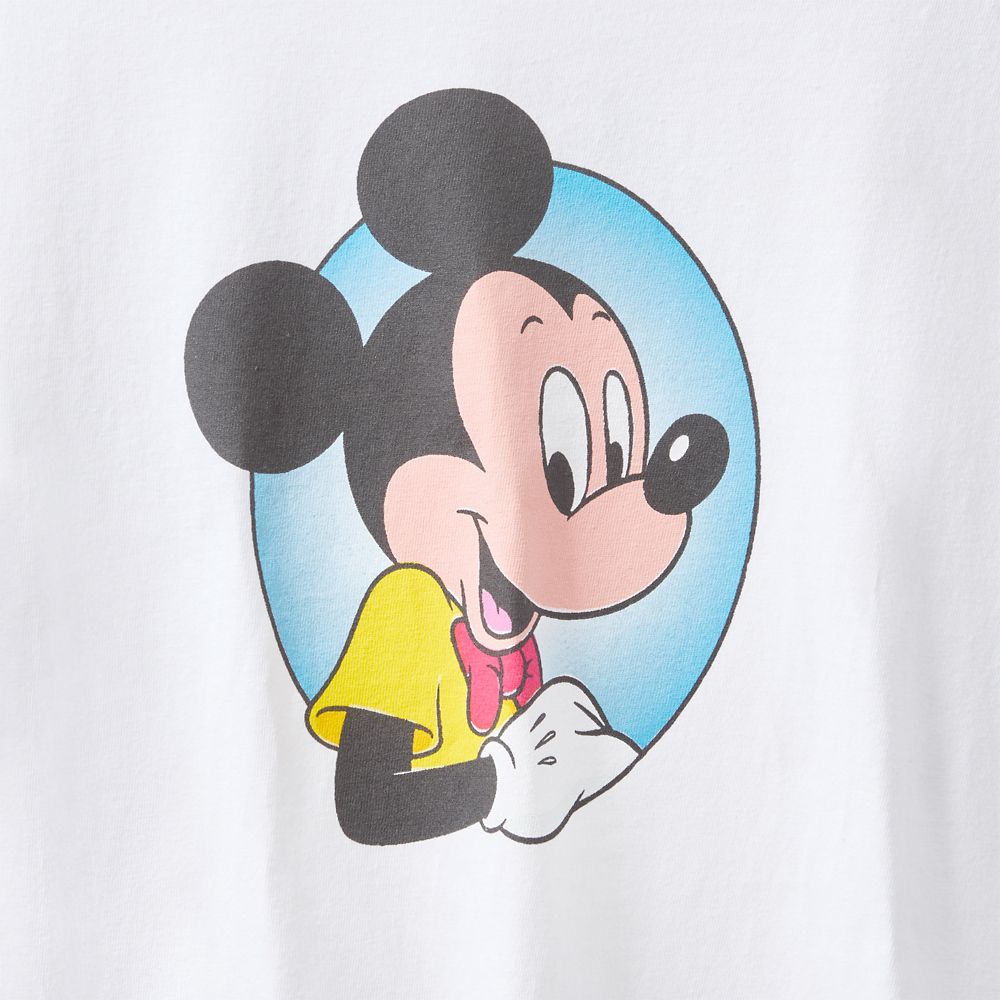 Mickey Mouse Disney | Bobby Kim T-Shirt for Adults &ndash; White &ndash; Limited Time Release