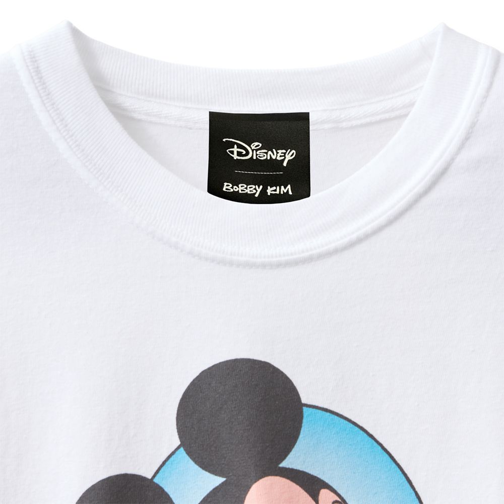Mickey Mouse Disney | Bobby Kim T-Shirt for Adults &ndash; White &ndash; Limited Time Release
