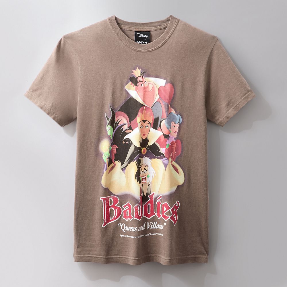 Queens Disney | Bobby Kim T-Shirt for Adults &ndash; Brown &ndash; Limited Release