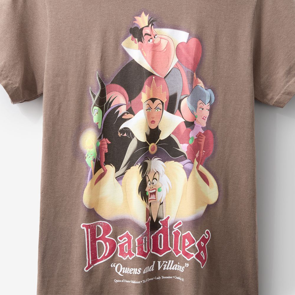 Queens Disney | Bobby Kim T-Shirt for Adults &ndash; Brown &ndash; Limited Release
