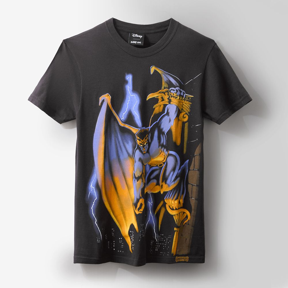 Goliath Disney | Bobby Kim T-Shirt for Adults &ndash; Gargoyles &ndash; Black &ndash; Limited Release