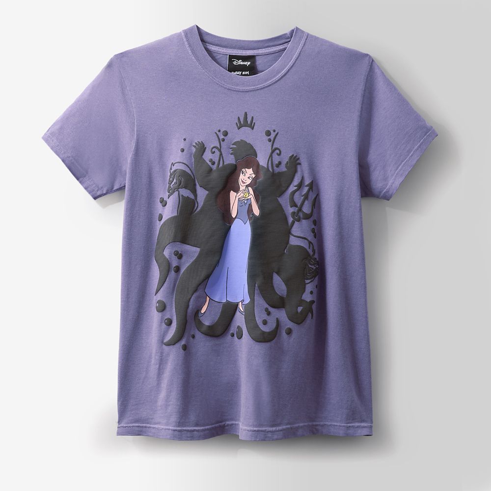 Ursula as Vanessa Disney | Bobby Kim T-Shirt for Adults &ndash; The Little Mermaid &ndash; Purple &ndash; Limited Release