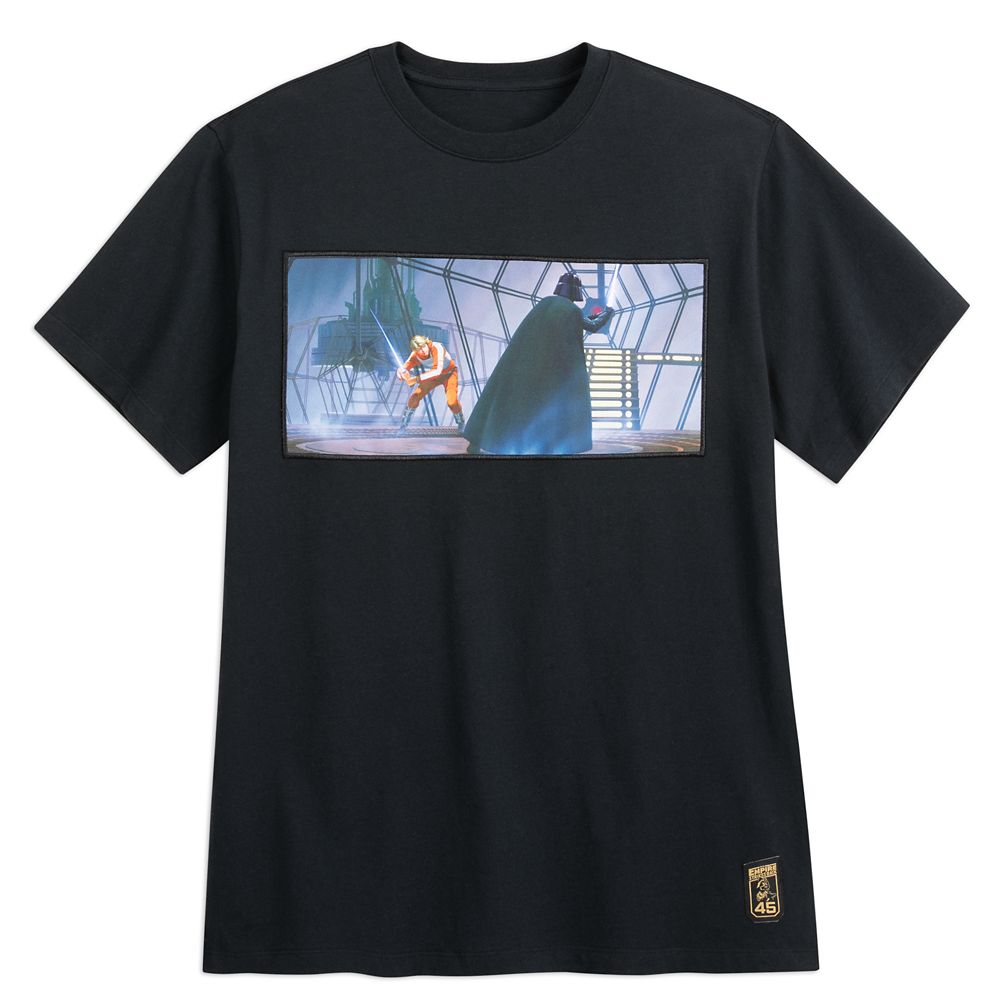 Luke Skywalker and Darth Vader T-Shirt for Adults  Star Wars: The Empire Strikes Back 45th Anniversary Official shopDisney