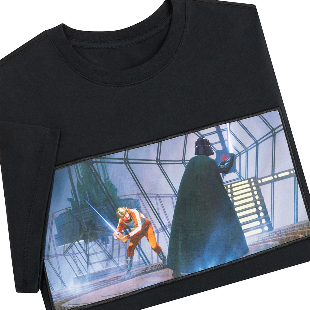 Luke Skywalker and Darth Vader T-Shirt for Adults - Star Wars The Empire Strikes Back 45th Anniversary