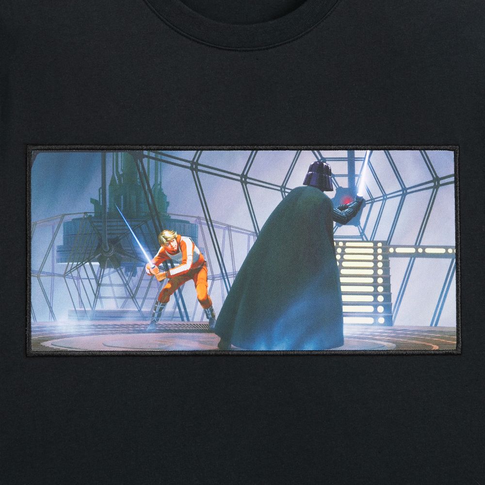 Luke Skywalker and Darth Vader T-Shirt for Adults - Star Wars The Empire Strikes Back 45th Anniversary