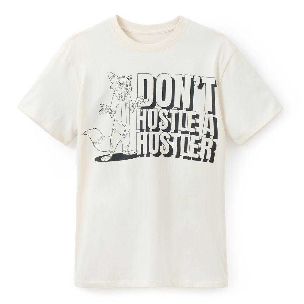 Nick Wilde ''Don't Hustle a Hustler'' T-Shirt for Adults &ndash; Zootopia
