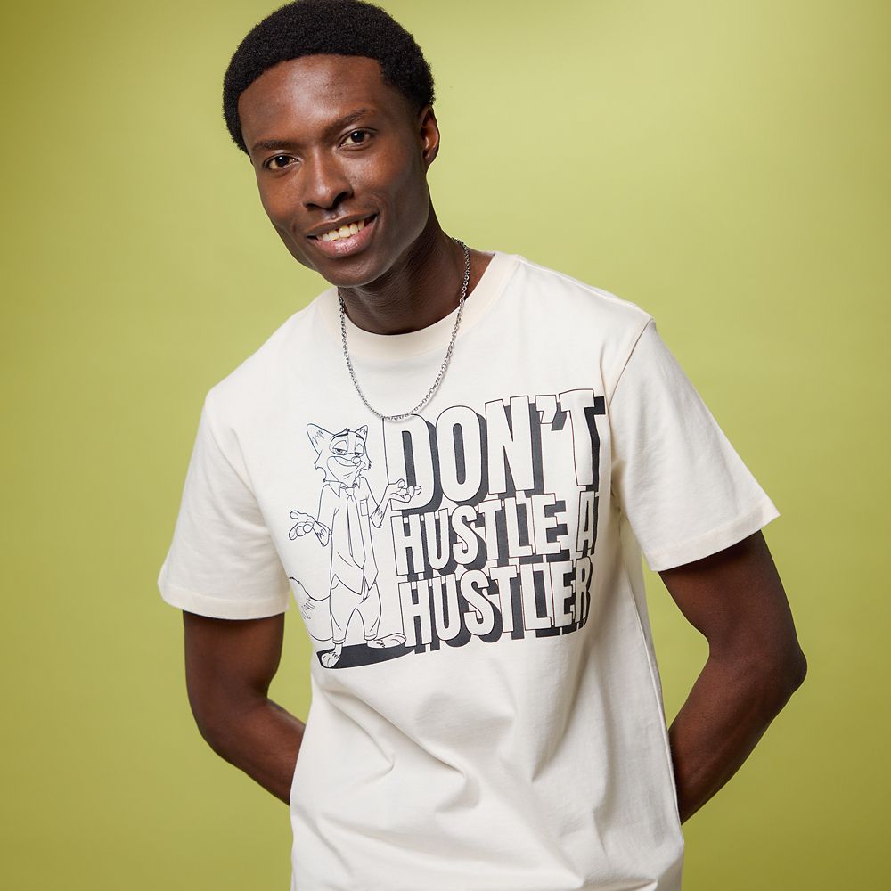 Nick Wilde ''Don't Hustle a Hustler'' T-Shirt for Adults &ndash; Zootopia