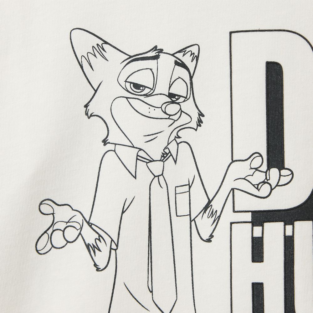 Nick Wilde ''Don't Hustle a Hustler'' T-Shirt for Adults &ndash; Zootopia