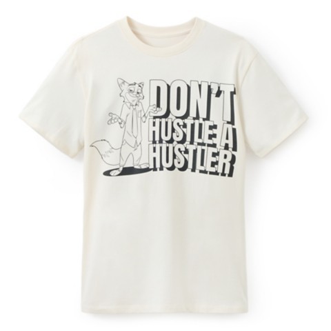 Футболки Disney Nick Wilde ''Don't Hustle a Hustler'' T-Shirt for Adults – Zootopia
