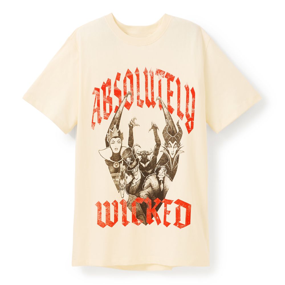 Disney Villains Fashion T-Shirt for Adults