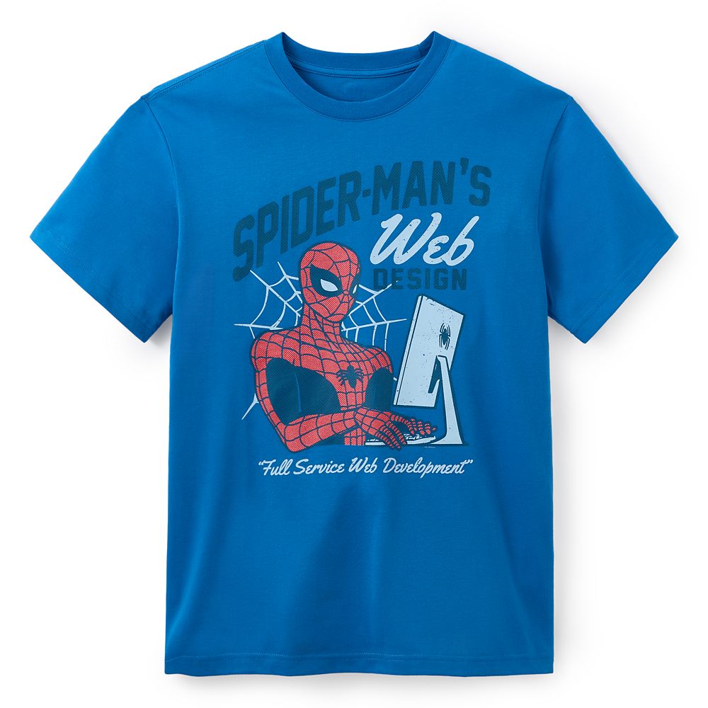 Spider-Man ''Web Design'' T-Shirt for Adults