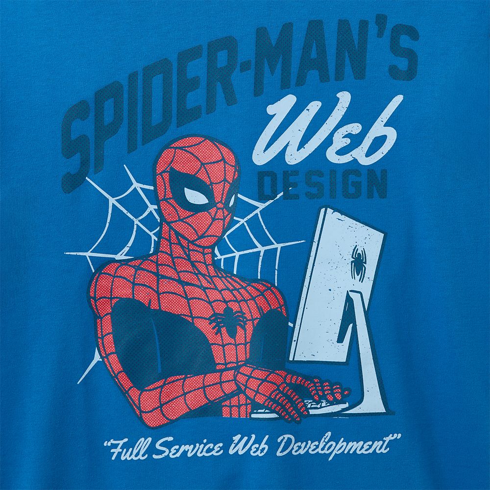 Spider-Man ''Web Design'' T-Shirt for Adults