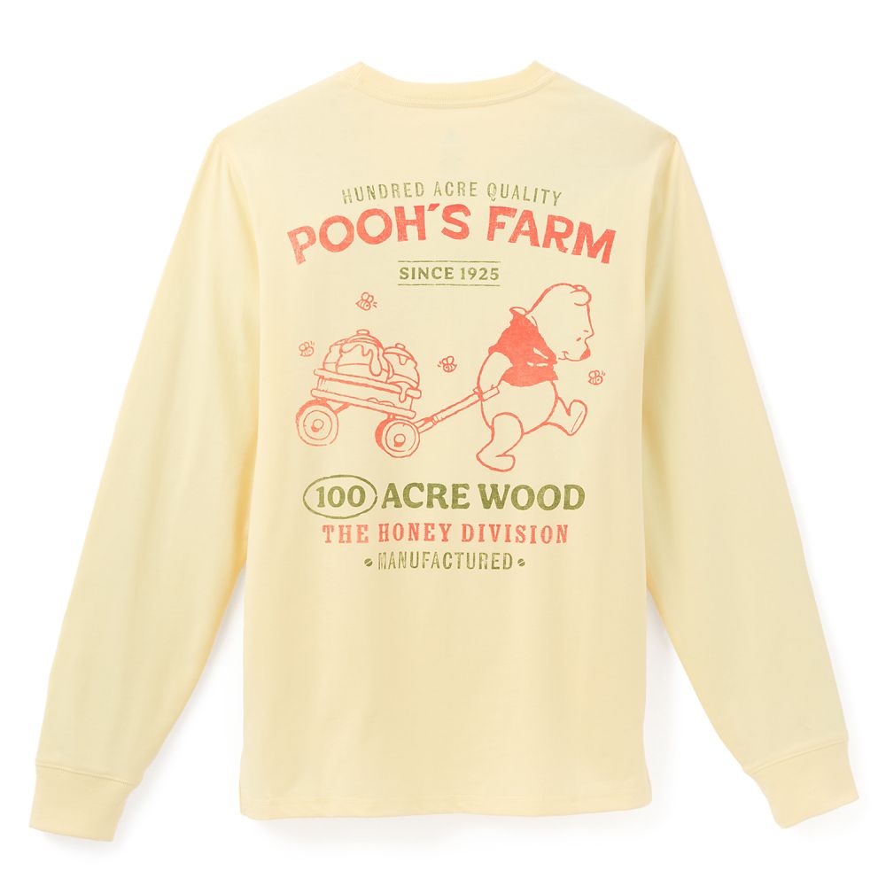 Winnie the Pooh ''Pooh's Farm'' Long Sleeve T-Shirt for Men