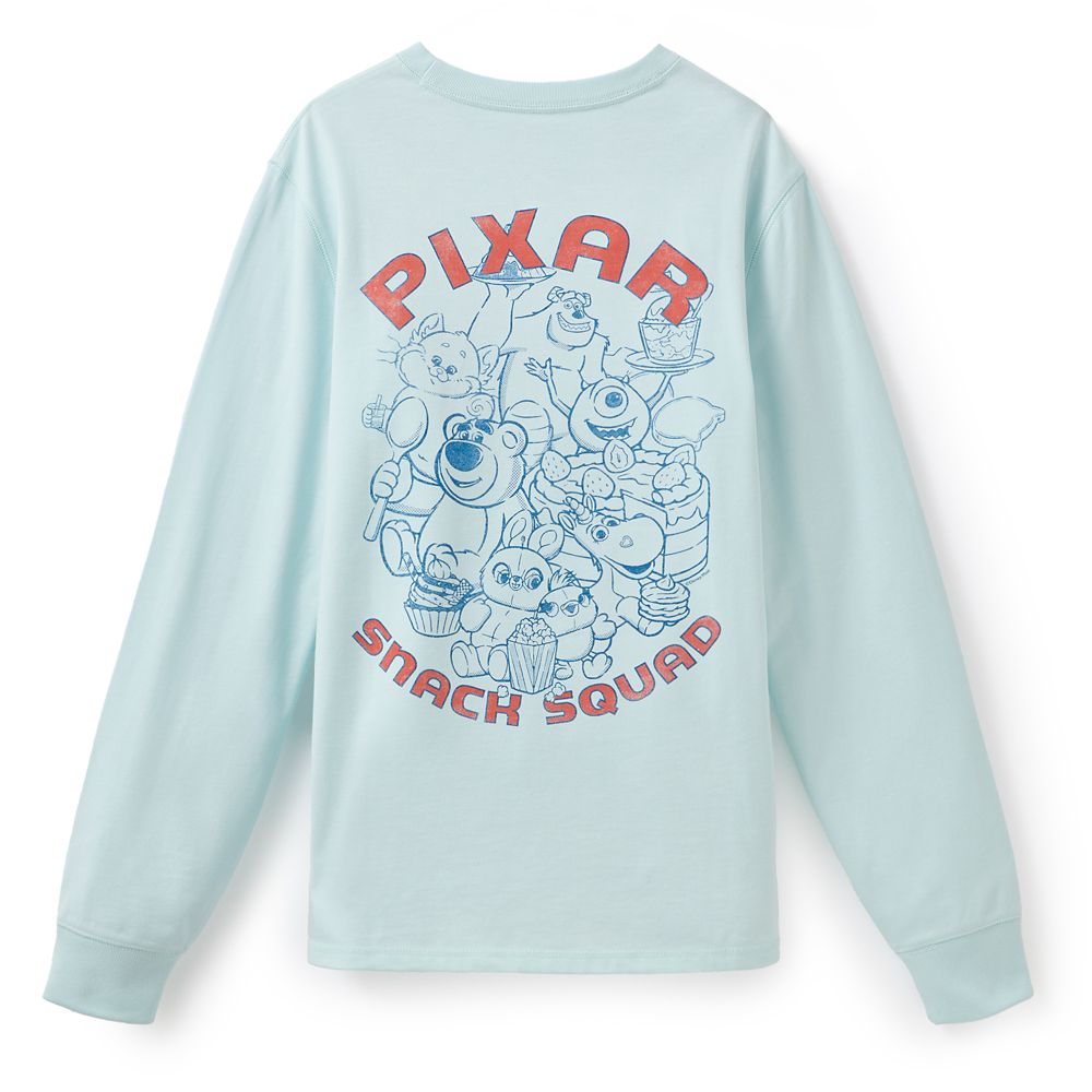 Pixar ''Snack Squad'' Long Sleeve T-Shirt for Men