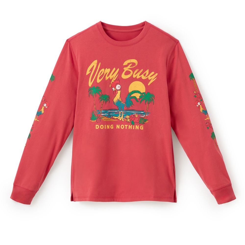 Heihei Long Sleeve T-Shirt for Adults &ndash; Moana