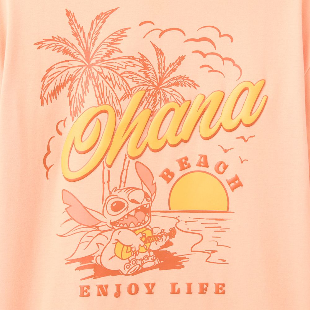 Stitch Surf T-Shirt for Adults &ndash; Lilo & Stitch
