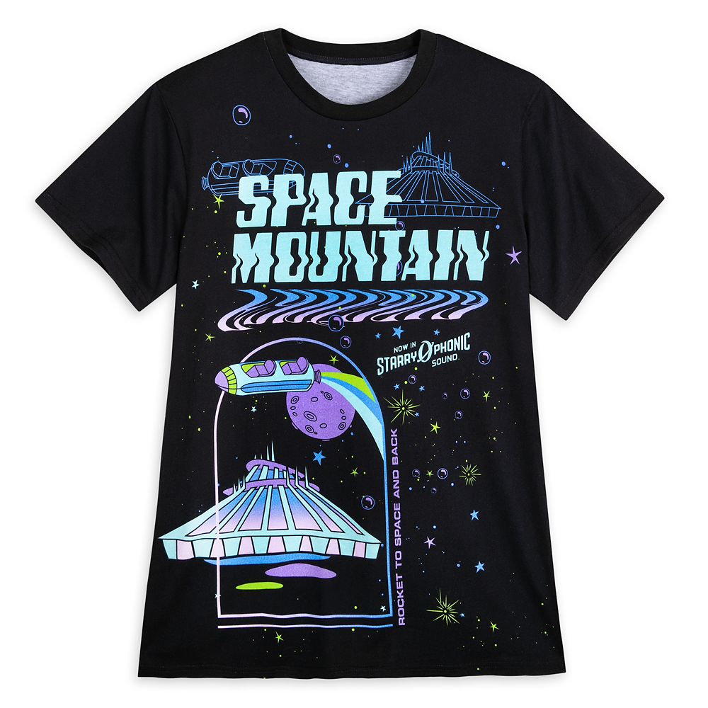 Space mountain t shirt on sale