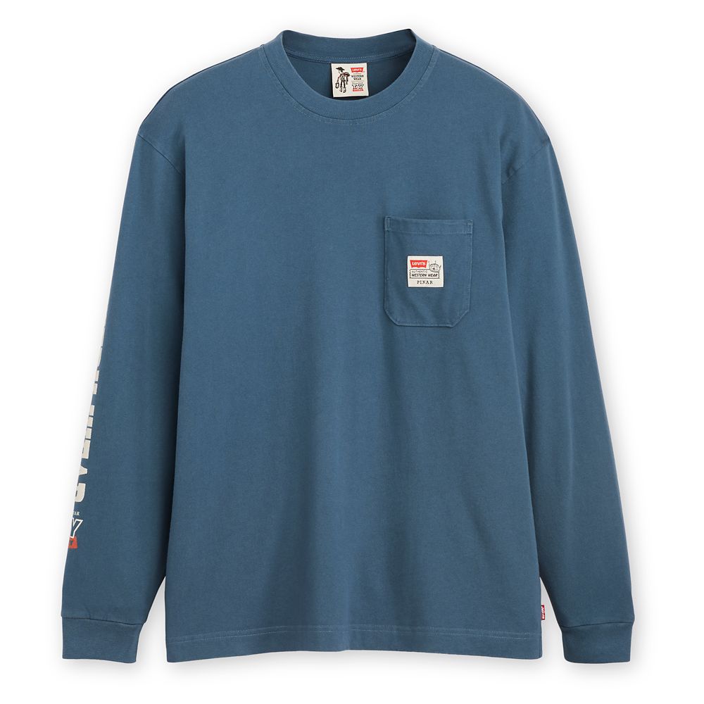 Toy Story Long Sleeve Pocket T-Shirt for Adults by Levi's &ndash; 30th Anniversary