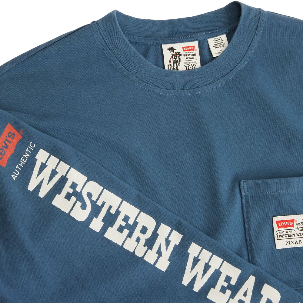 Toy Story Long Sleeve Pocket T-Shirt for Adults by Levi's - 30th Anniversary