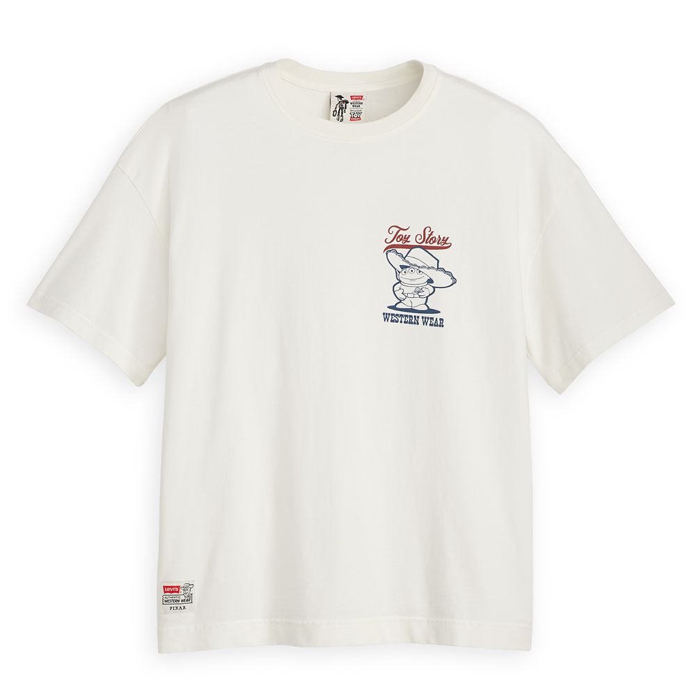 Toy Story Alien Boxy T-Shirt for Adults by Levis 30th Anniversary Official shopDisney