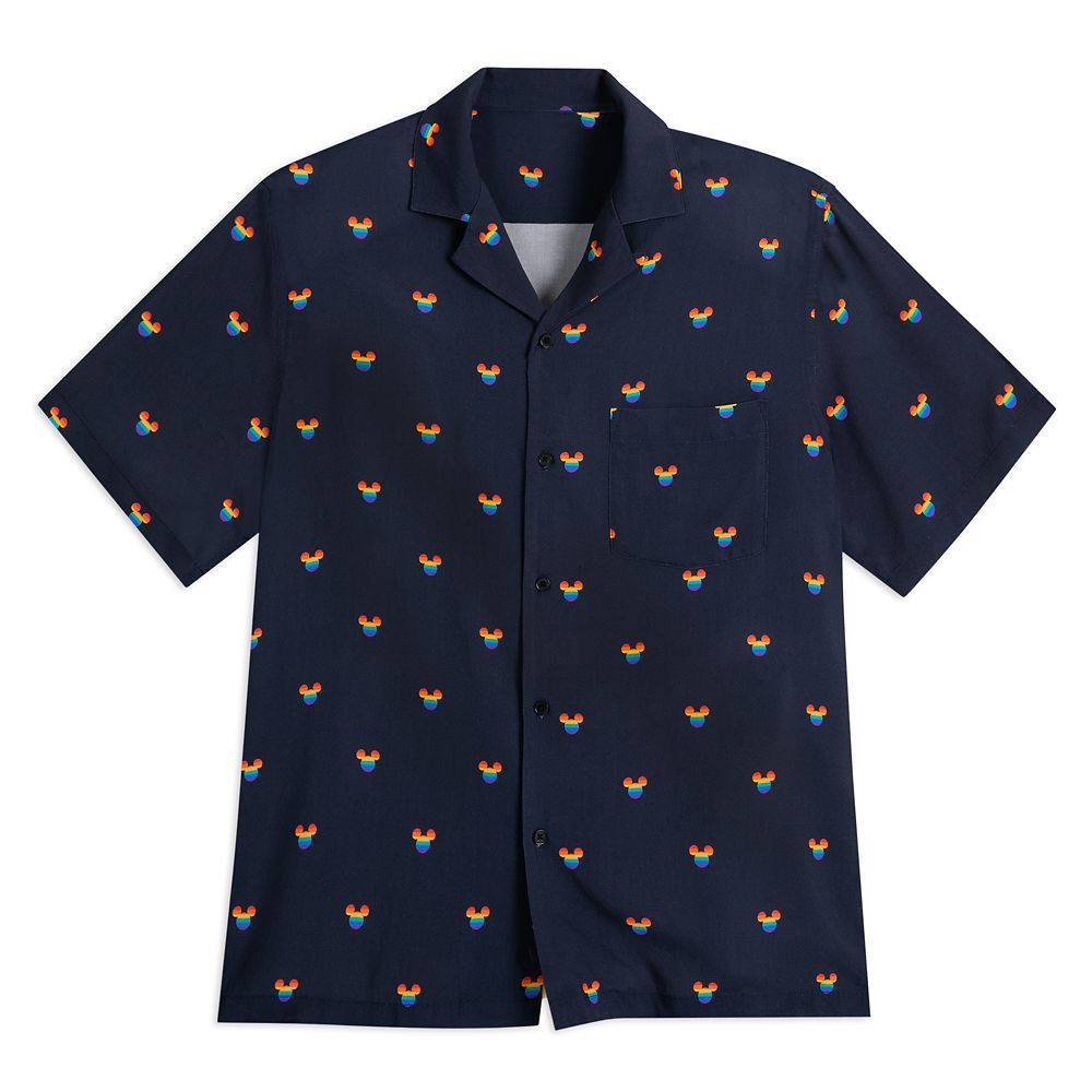 Mickey Mouse Icon Woven Shirt for Adults &ndash;&nbsp;Disney Pride Collection