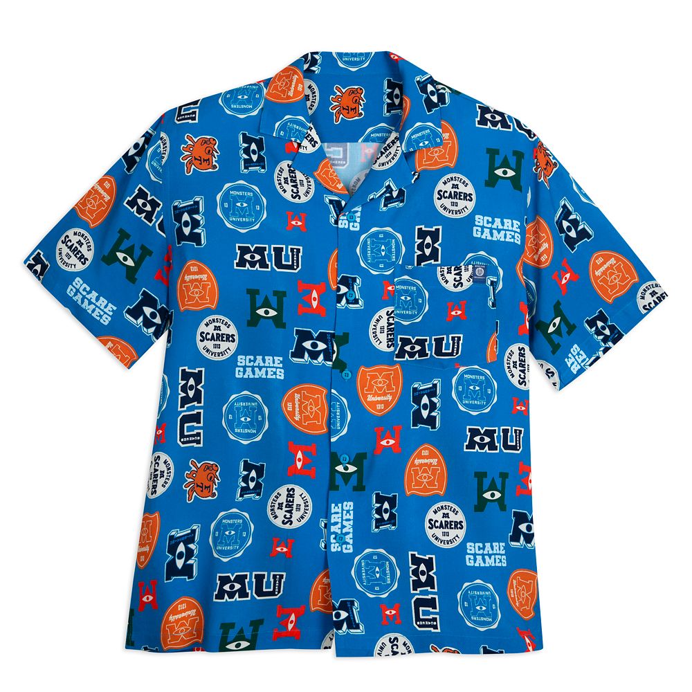 Monsters University Woven Shirt for Adults Official shopDisney