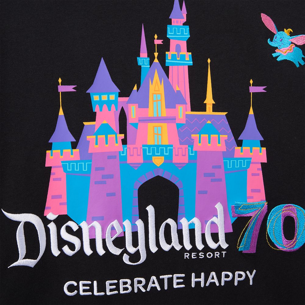 長袖Tシャツ ロゴ DISNEYLAND RESORT 70TH DLR - Disneyland 70th Celebration - Long Sleeve T-Shirt