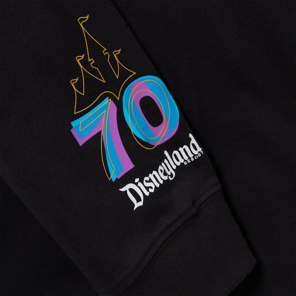 Disneyland Resort 70th Anniversary ''Celebrate Happy'' Pullover Sweatshirt for Adults