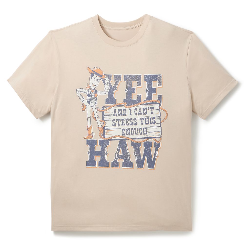 Woody Yee Haw T-Shirt for Adults Toy Story Official shopDisney