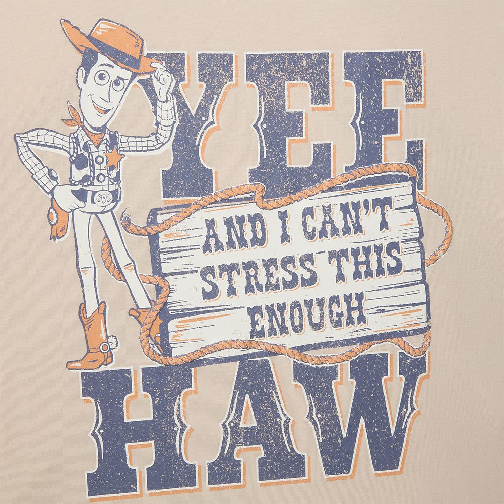 Woody ''Yee Haw'' T-Shirt for Adults &ndash; Toy Story