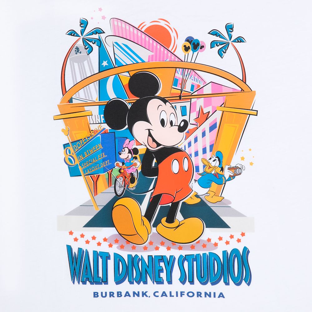 Mickey Mouse and Friends ''Walt Disney Studios'' T-Shirt for Men