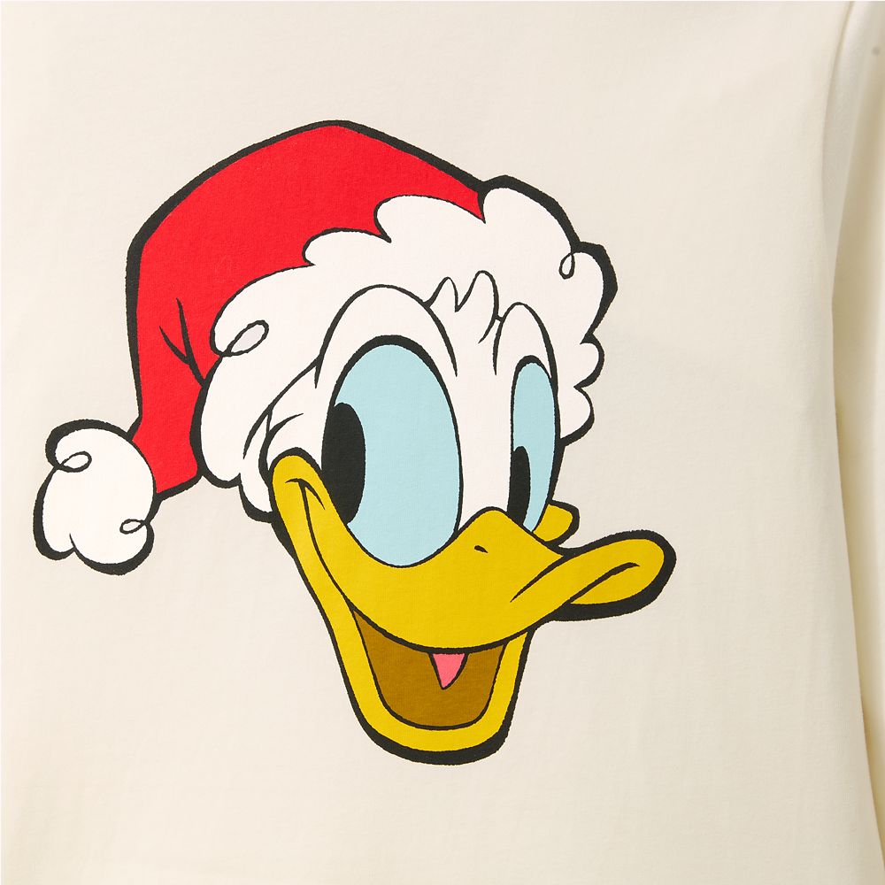 Mickey Mouse and Friends Holiday Long Sleeve T-Shirt for Adults