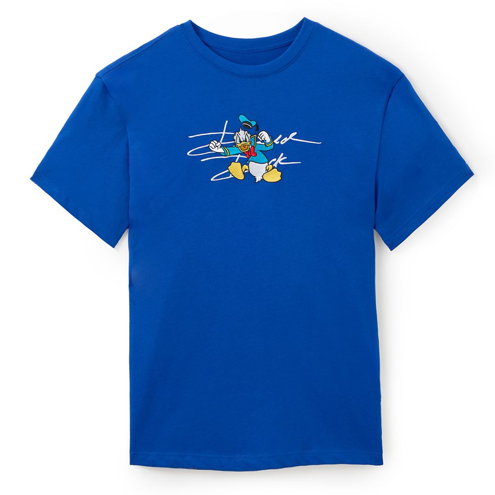 Donald Duck Embroidered T-Shirt for Men