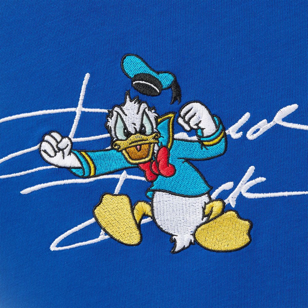 Donald Duck Embroidered T-Shirt for Men