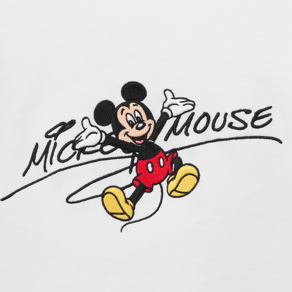 Mickey Mouse Embroidered T-Shirt for Men