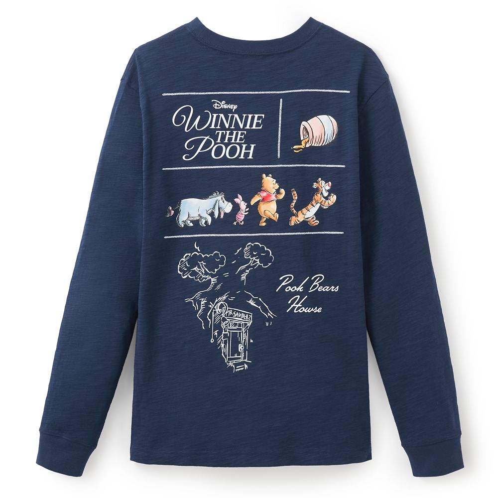 Winnie the Pooh and Pals Long Sleeve T-Shirt for Adults
