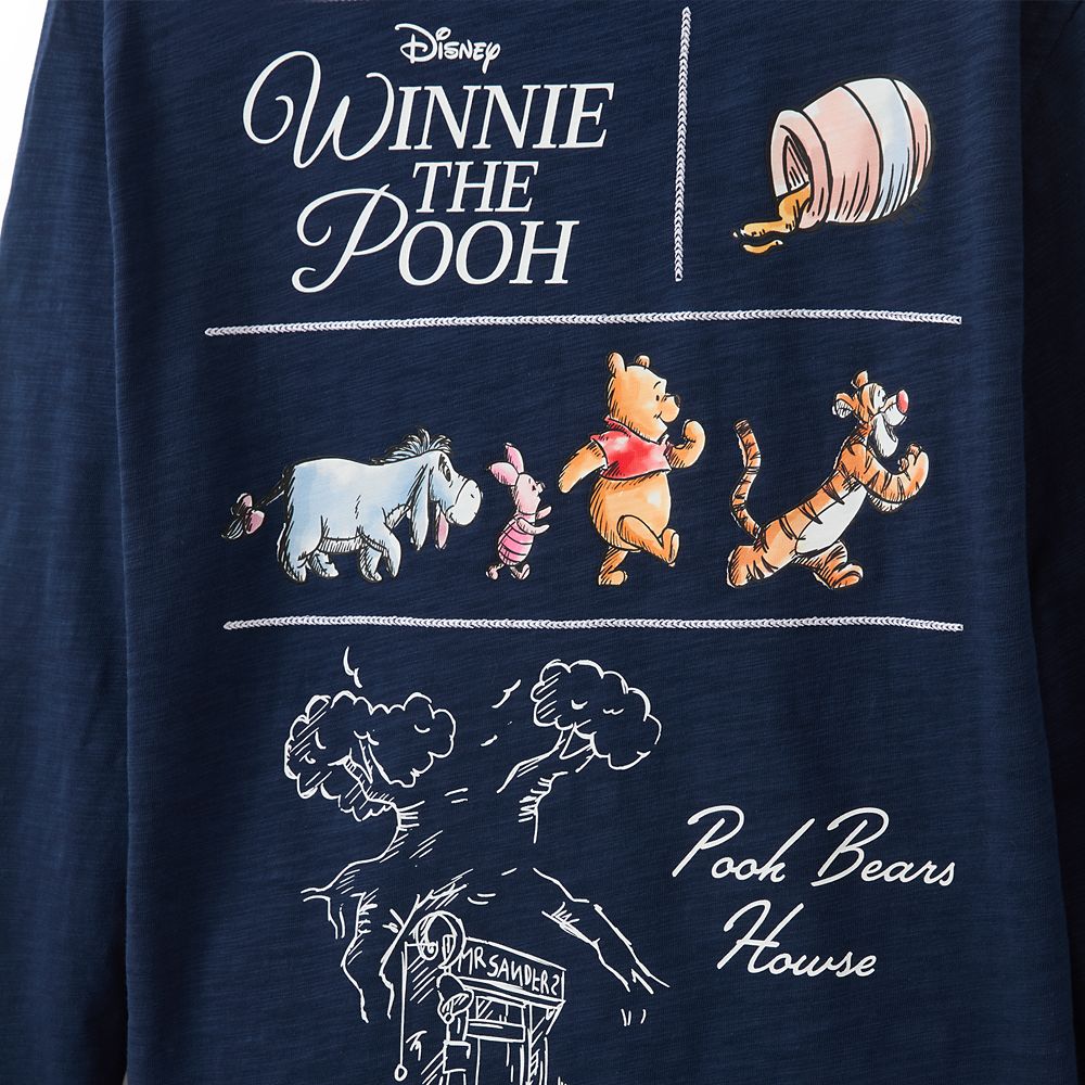 Winnie the Pooh and Pals Long Sleeve T-Shirt for Adults