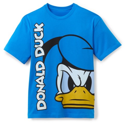 Футболки Disney Donald Duck Face T-Shirt for Adults