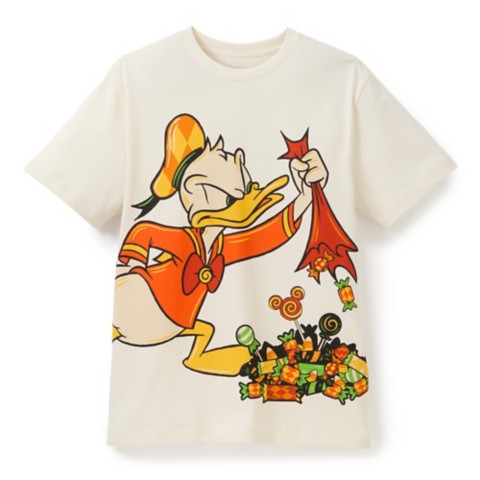Футболки Disney Donald Duck Halloween Candy T-Shirt for Adults