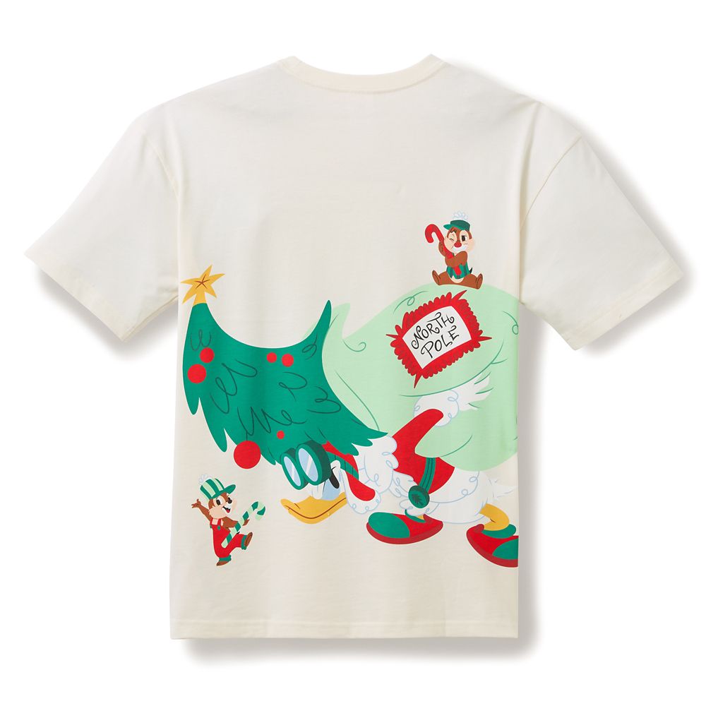 Mickey Mouse and Friends Holiday T-Shirt for Adults