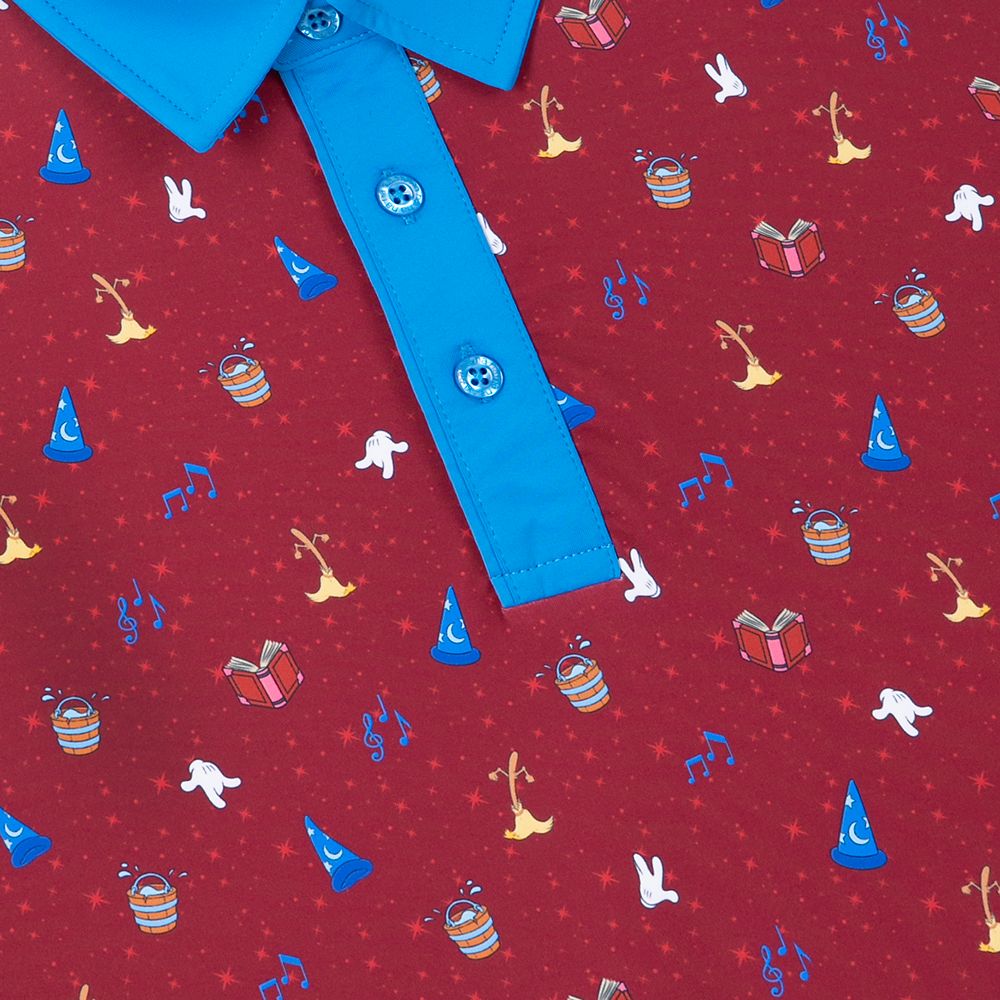 Fantasia 85th Anniversary ''Li'l Sorcery'' Polo Shirt for Men by RSVLTS