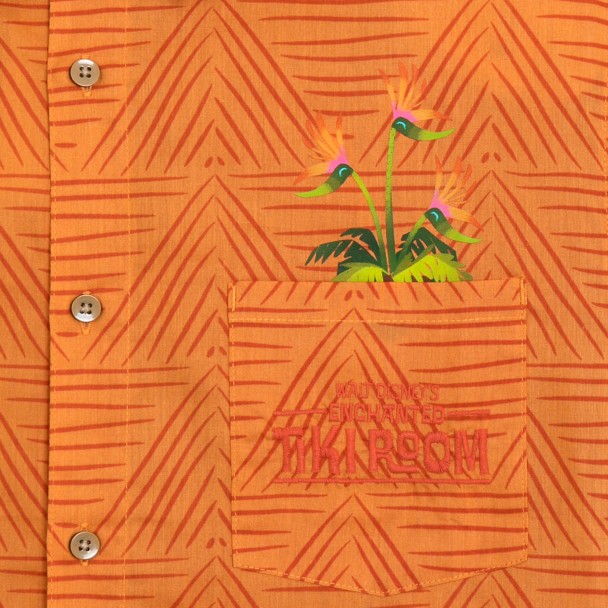 Enchanted Tiki Room Woven Shirt for Men | Disney Store Enchanted Tiki Room Woven Shirt for Men | Disney Store