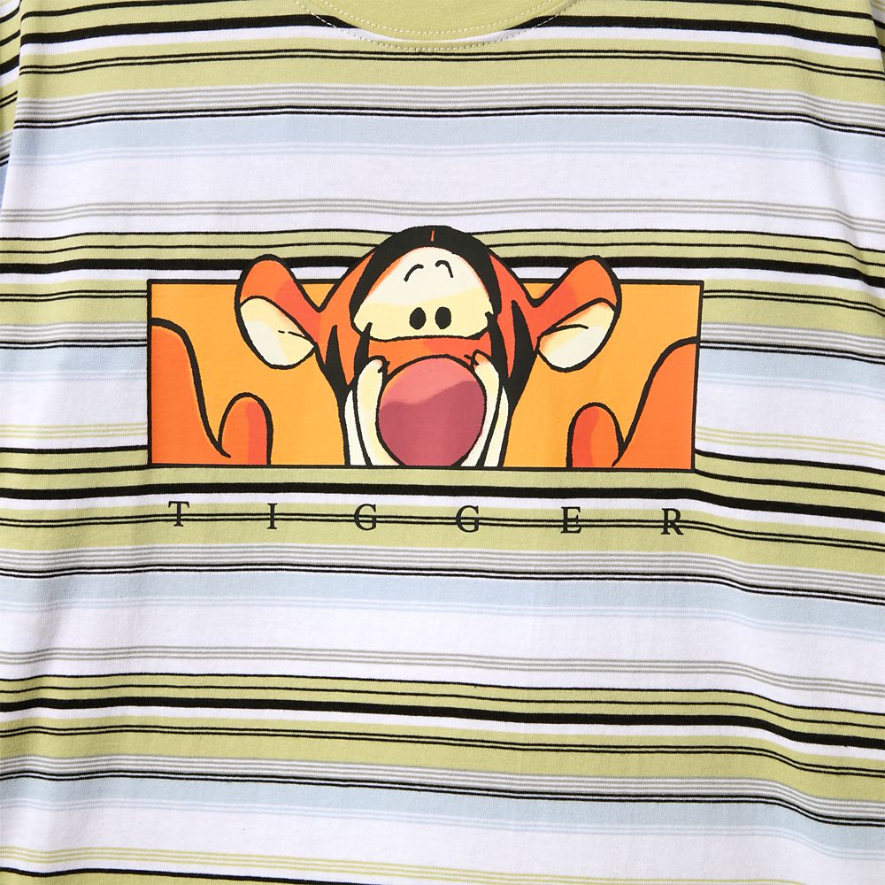 Tigger Striped T-Shirt for Adults - Winnie the Pooh