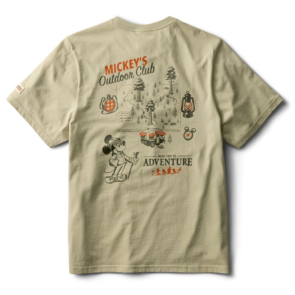 Mickey Mouse ''Outdoor Club'' T-Shirt for Adults by Columbia
