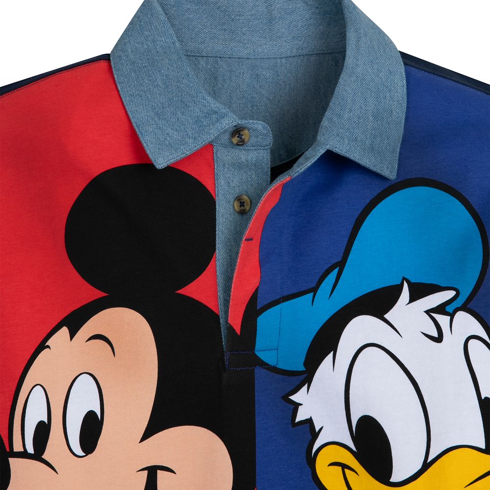 Mickey Mouse and Friends Rugby Shirt for Adults