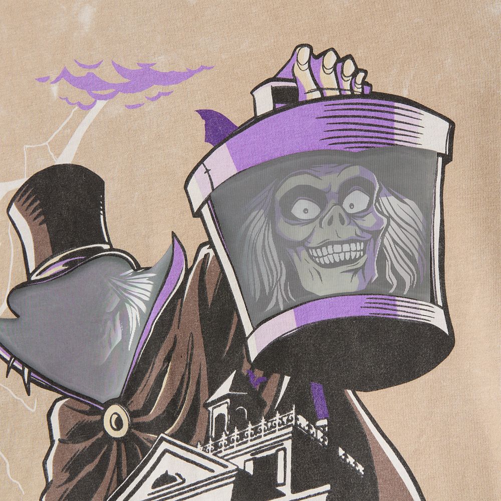 The Hatbox Ghost T-Shirt for Adults — The Haunted Mansion – Disneyland