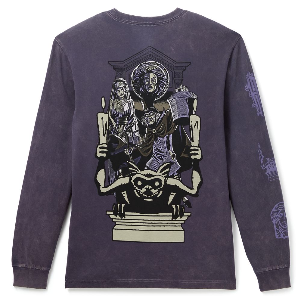 The Haunted Mansion Cast Long Sleeve T-Shirt for Adults