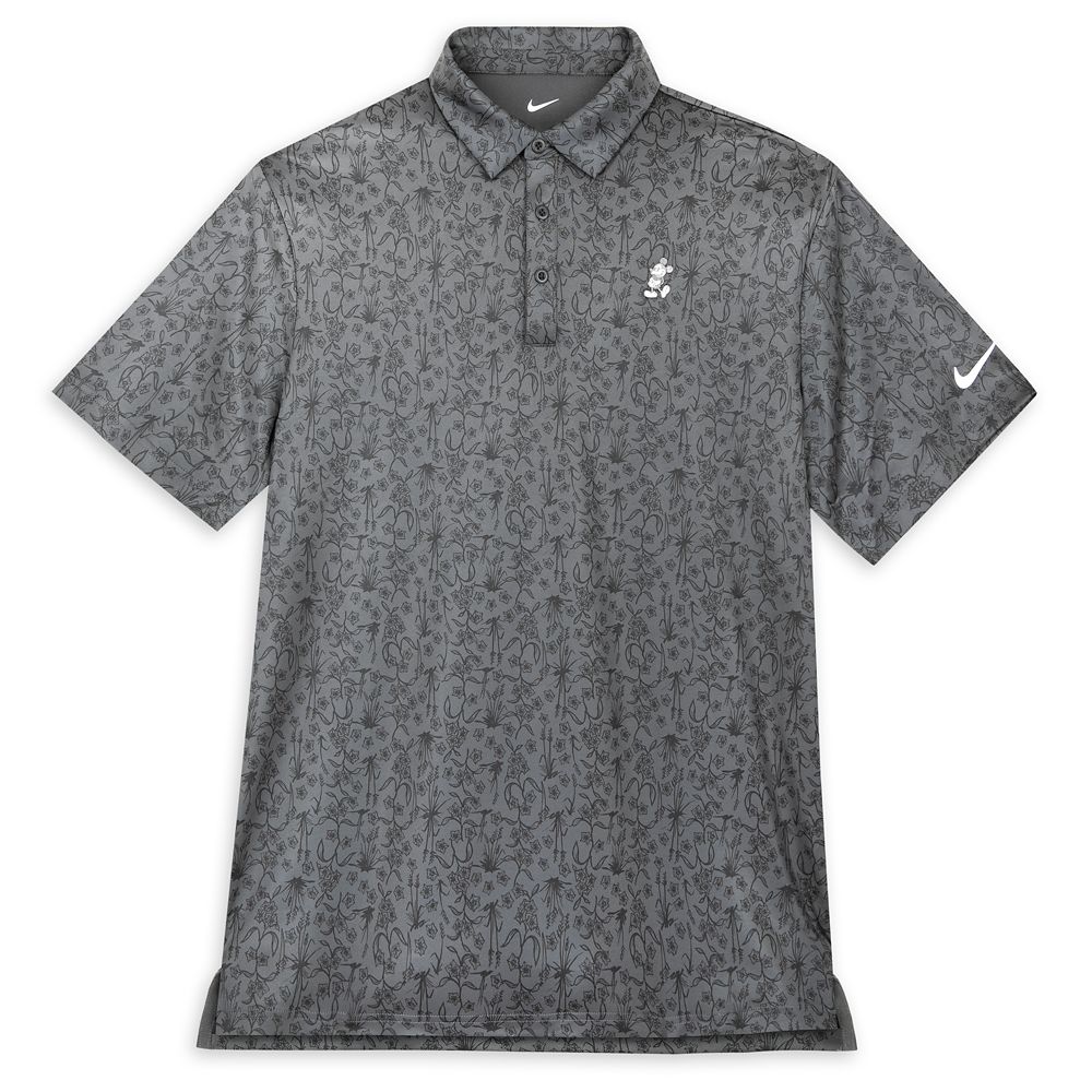 Mickey Mouse Tour Polo Shirt by Nike for Men  Gray POA Print Official shopDisney