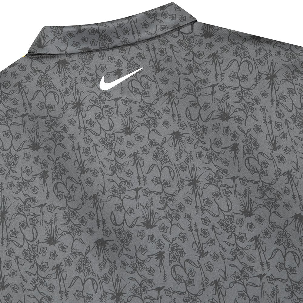 Mickey Mouse Tour Polo Shirt by Nike for Men &ndash; Gray POA Print
